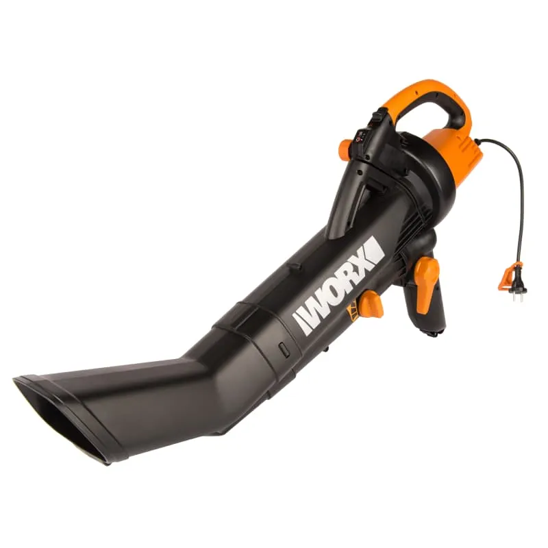 Воздуходувка-садовый пылесос WORX WG505E 220V 3000Вт 335км/ч электрическая — детальное фото