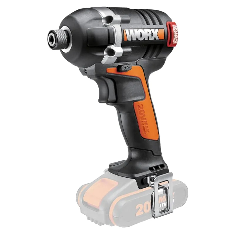 Винтоверт WORX WX292 20V 175Нм бесщеточный аккумуляторный — детальное фото