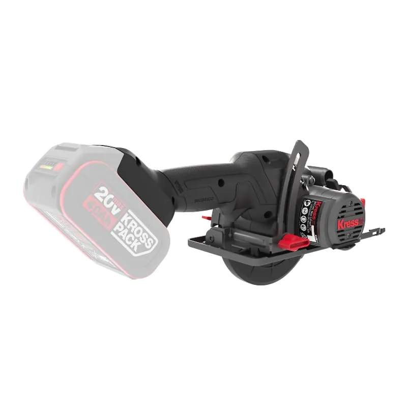 Пила циркулярная KRESS KU519.9 20V 140мм бесщеточная аккумуляторная — детальное фото