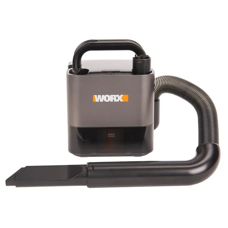 Пылесос для автомобиля WORX WX030 20V аккумуляторный, с АКБ на 2 А*ч и ЗУ