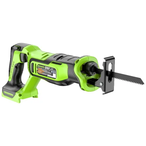 Пила сабельная Greenworks GPT-BLRS-1 24V 1200607 (26 мм) бесщеточная аккумуляторная — детальное фото