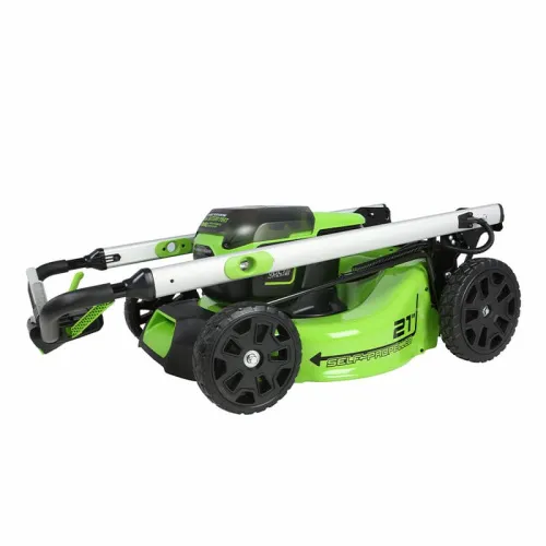 Газонокосилка самоходная Greenworks GD60LM51SP 60V 2514307 (51 см) бесщеточная аккумуляторная — детальное фото