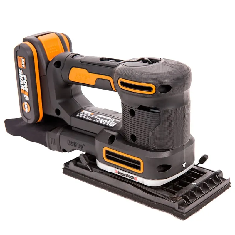 Виброшлифмашина WORX WX820 20V аккумуляторная — детальное фото