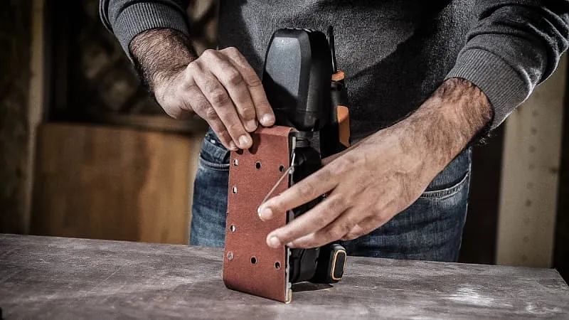 Виброшлифмашина WORX WX641 220V 250Вт электрическая — детальное фото