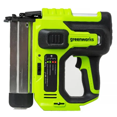 Гвоздезабивной пистолет Greenworks GD24BN 24V 3400707 бесщеточный аккумуляторный — детальное фото