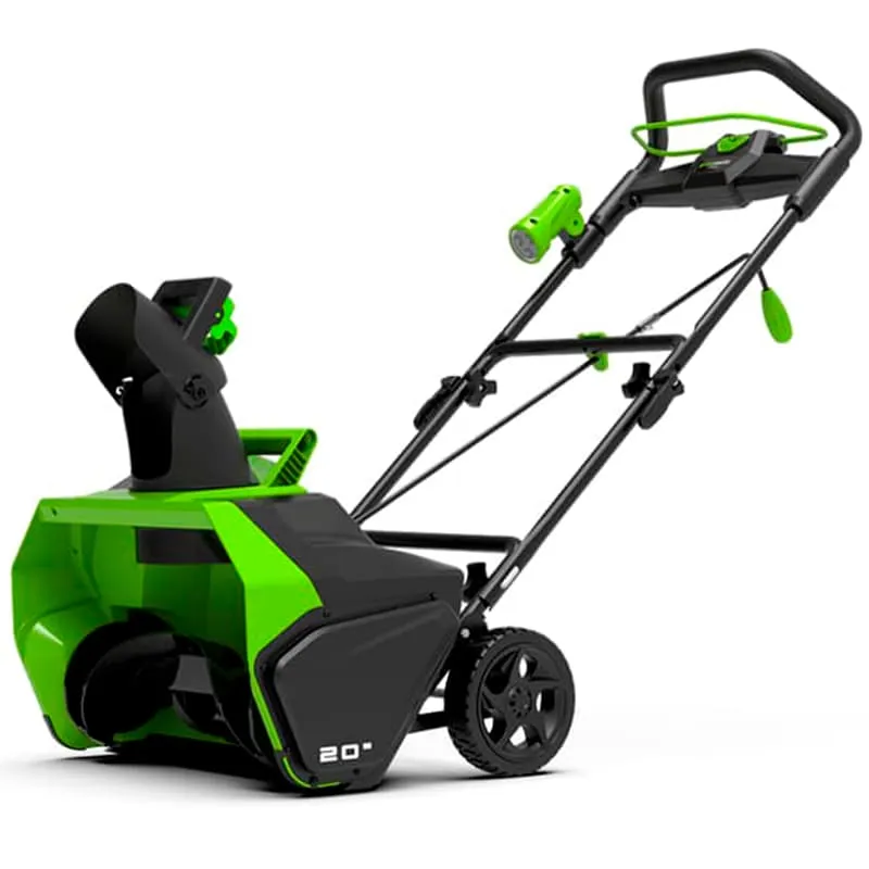 Снегоуборщик аккумуляторный Greenworks 51 см 40V GD40SB, бесщёточный, с АКБ на 4 А*ч и ЗУ