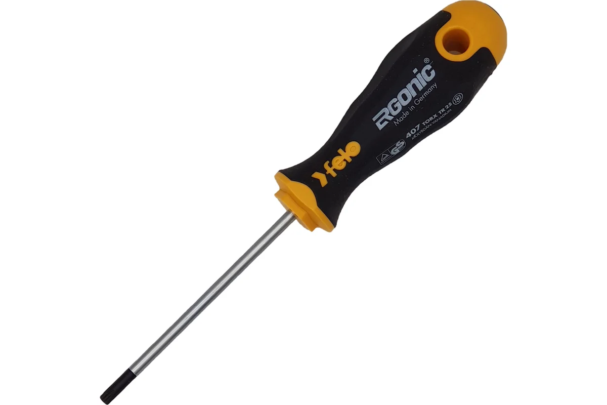Отвертка Felo Ergonic Torx 25х100 40725340 — детальное фото