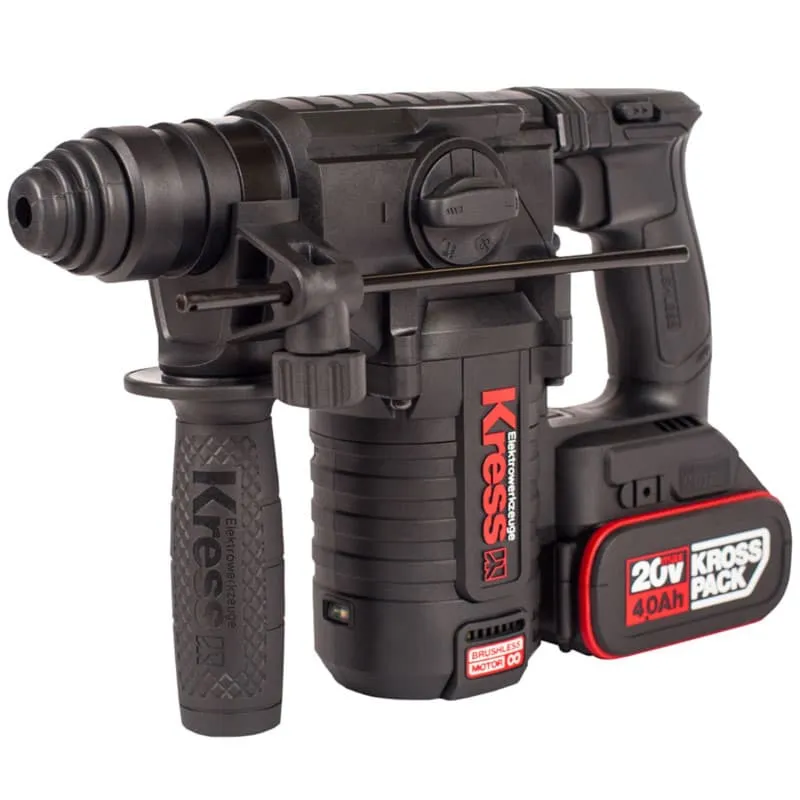 Перфоратор KRESS KU388 20V 2,2 Дж аккумуляторный — детальное фото