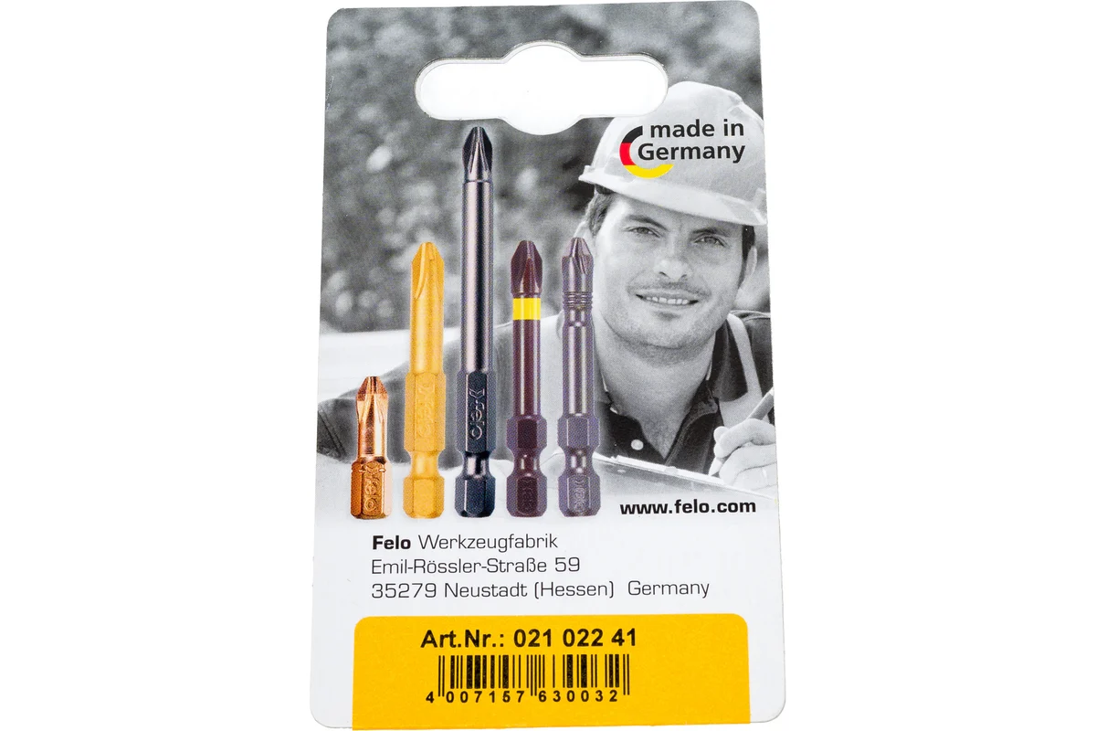 Бита крестовая ударная серия Impact 2 шт, PZ2X25 Felo 02102241 — детальное фото