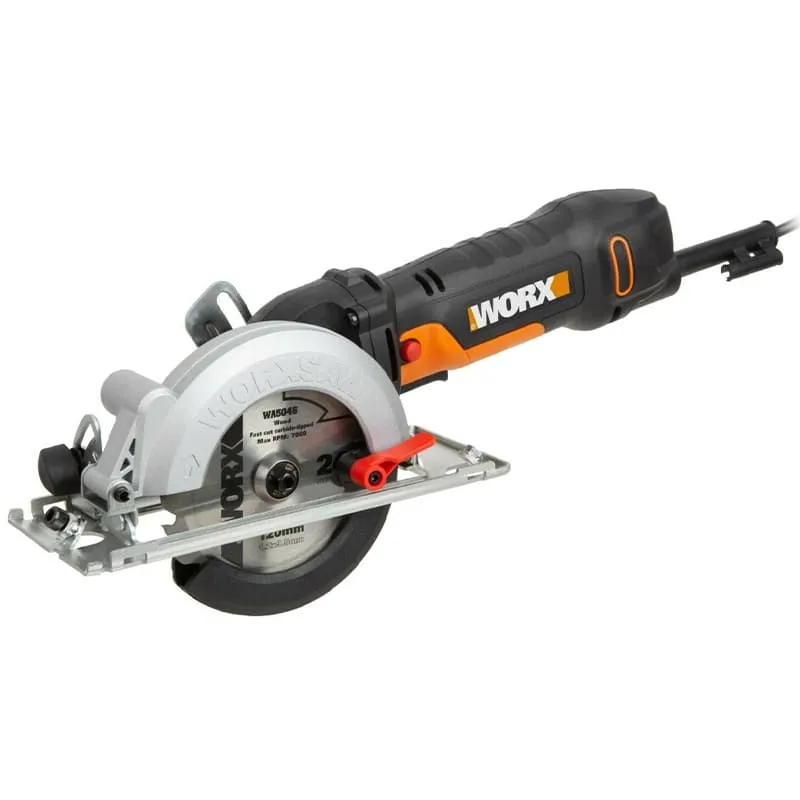Дисковая пила компактная WORX WX439 220V WORXSaw 480Вт 120мм электрическая — детальное фото