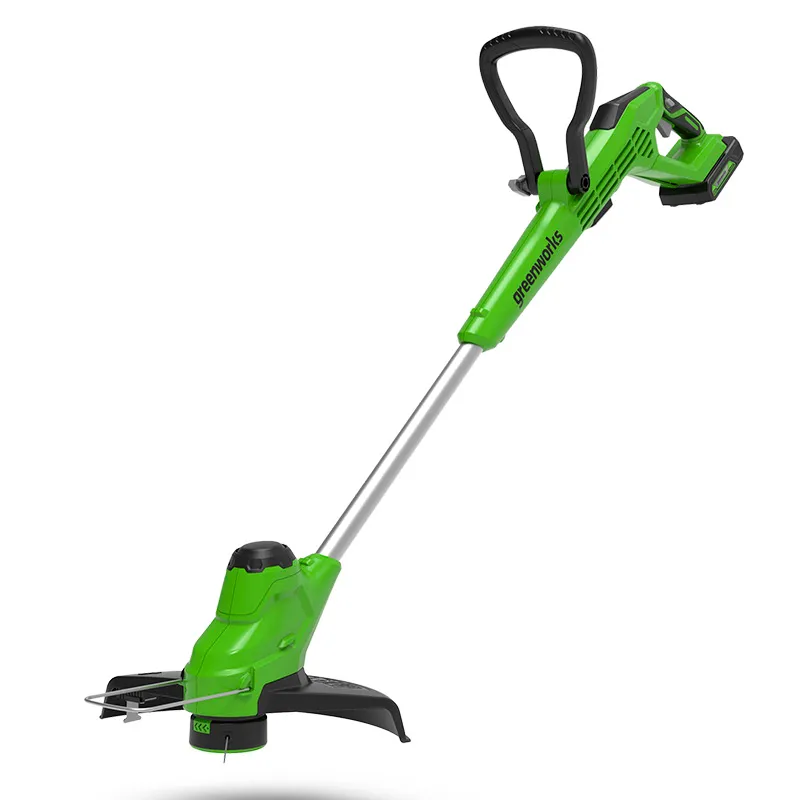 Триммер аккумуляторный Greenworks 30 см 24V G24LT28K2 107107 — детальное фото