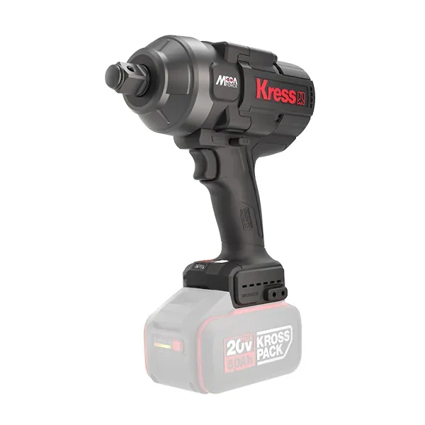 Гайковерт KRESS KUB35 20V 1700 Нм бесщеточный аккумуляторный — детальное фото