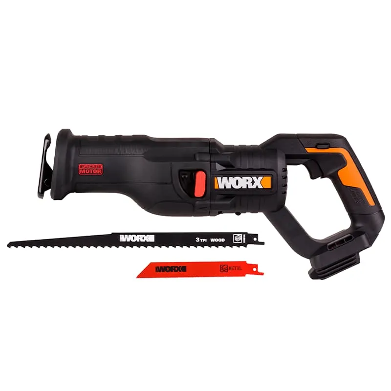 Сабельная пила WORX WX516 20V бесщеточная аккумуляторная — детальное фото