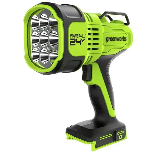 Фонарь-прожектор светодиодный (3000 лм) аккумуляторный Greenworks 24V G24SL 3401207, без АКБ и ЗУ