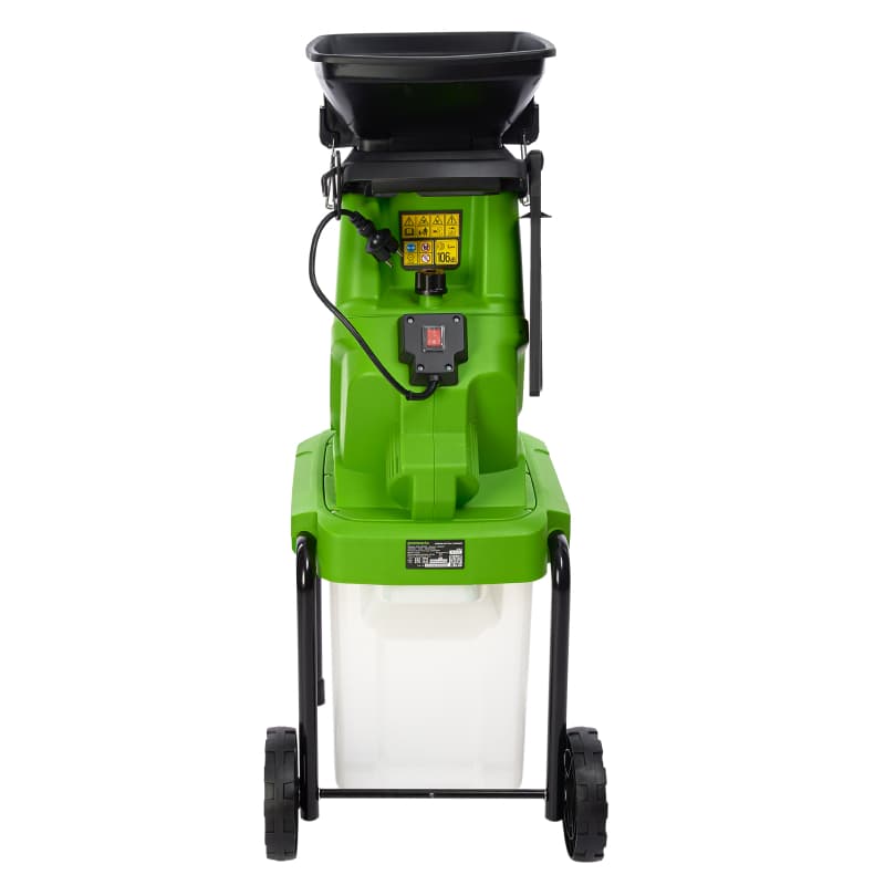 Садовый измельчитель Greenworks GW-2800SD 220V 2800W 2208007 электрический — детальное фото