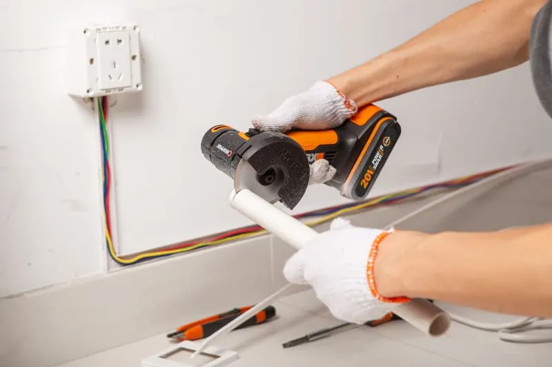 Угловая шлифмашина (болгарка) WORX WX801 20V 76мм аккумуляторная — детальное фото