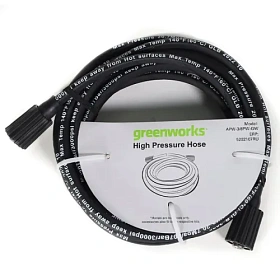 Шланг 7,6 м 310 бар 5202107 для моек высокого давления Greenworks GPWG8II 230V и 60V