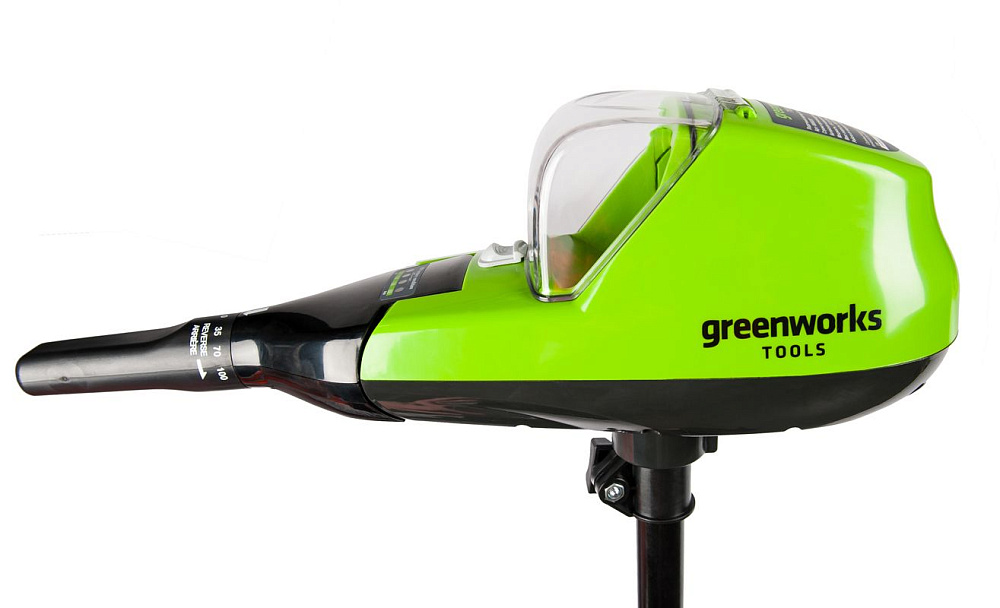 Лодочный мотор аккумуляторный Greenworks 40V G40TM55 9000207